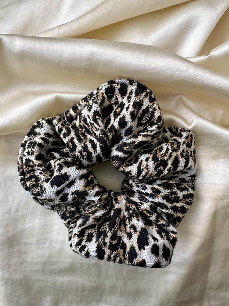 Leopard Scrunchie - Rayon – Desvalido